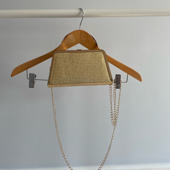 Gold formal wear 3-way bag - Picture 2 of 2